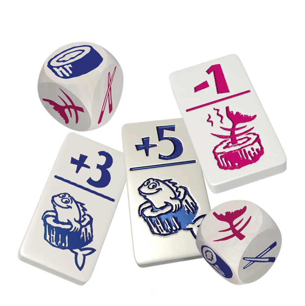 999 Games Geharrewar In De Sushibar Dobbelspel