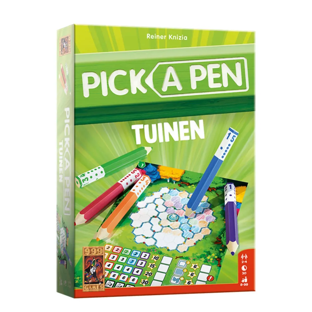 999 Games Pick A Pen Tuinen