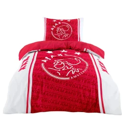 Best Ajax Katoenen Dekbedovertrek 1 Persoons (140X200 Cm)