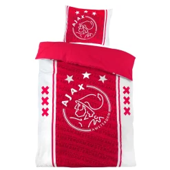 Best Ajax Katoenen Dekbedovertrek 1 Persoons (140X200 Cm)