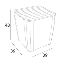 Allibert Salontafel Luzon