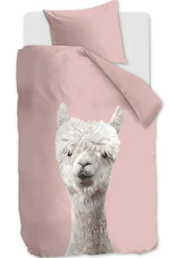 Best Ambiante Katoenen Dekbedovertrek 1 Persoons Alpaca (140X220 Cm)