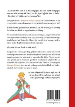 wehkamp Antoine De Saint-Exupery En Herman Finkers Et Heanige Preenske