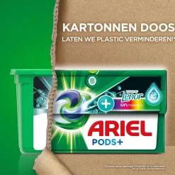 Clearance Ariel Pods+, +Touch Van Unst Color Vloeibaar Wasmiddelcapsules - 4 X 28 Wasbeurten - 112 Wasbeurten