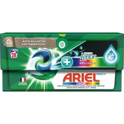 Clearance Ariel Pods+, +Touch Van Unst Color Vloeibaar Wasmiddelcapsules - 4 X 28 Wasbeurten - 112 Wasbeurten