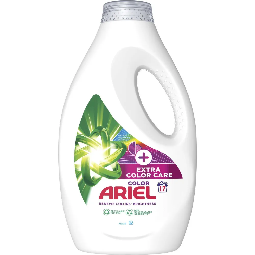 Online Ariel Vloeibaar Wasmiddel + Extra Kleurverzorging - 4 X 17 Wasbeurten - 68 Wasbeurten