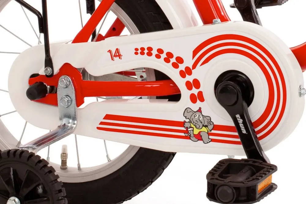 Bachtenkirch Bibi Kinderfiets 18 Inch Rood