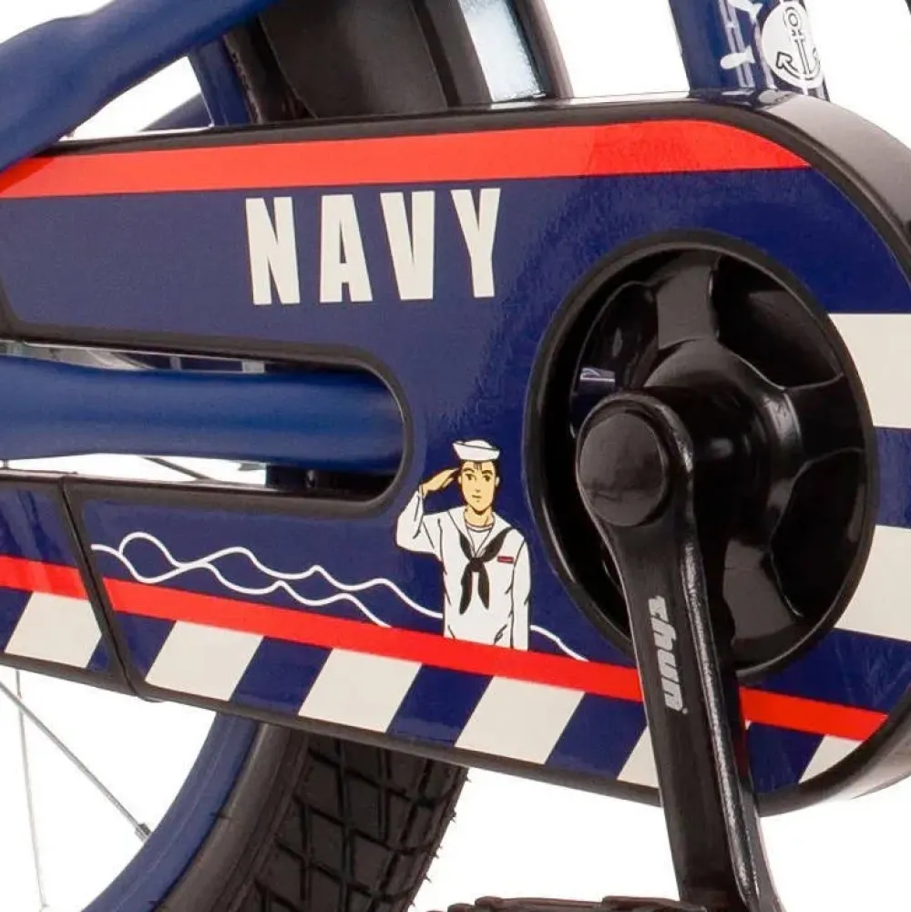 Bachtenkirch Navy Kinderfiets 18 Inch Donkerblauw