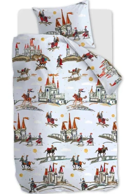 Beddinghouse Katoenen Dekbedovertrek 1 Persoons Good Knights (140X200 Cm)