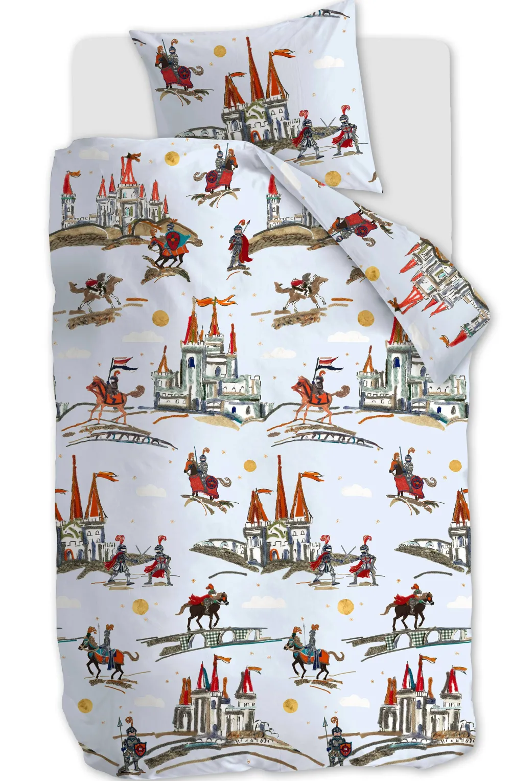 Beddinghouse Katoenen Dekbedovertrek 1 Persoons Good Knights (140X200 Cm)