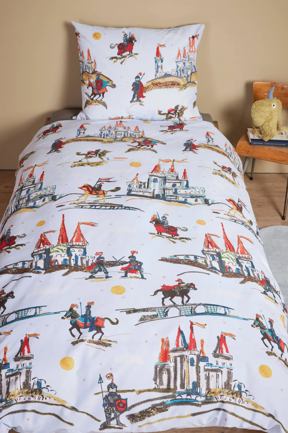 Beddinghouse Katoenen Dekbedovertrek 1 Persoons Good Knights (140X200 Cm)
