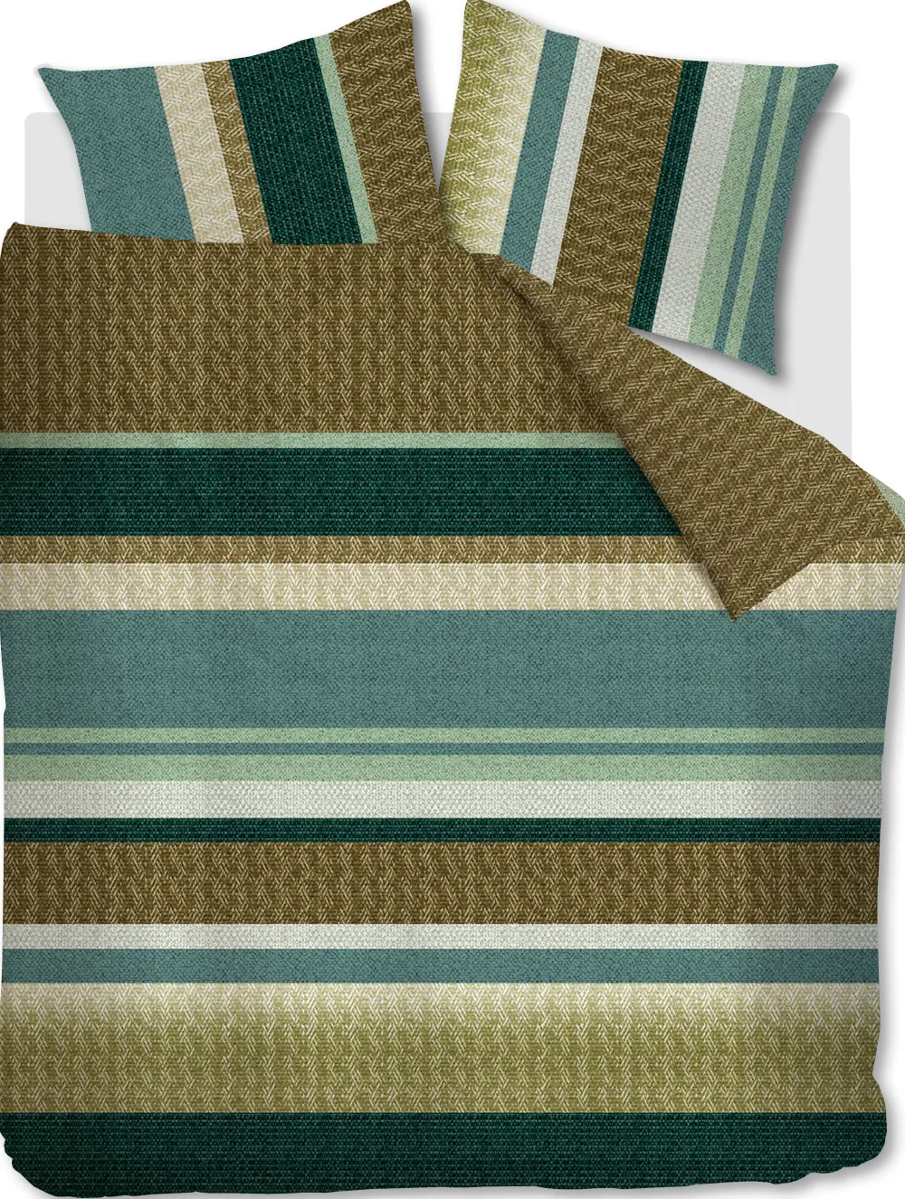 Best Beddinghouse Katoenen Dekbedovertrek Lits-Jumeaux Jorren (240X220 Cm)