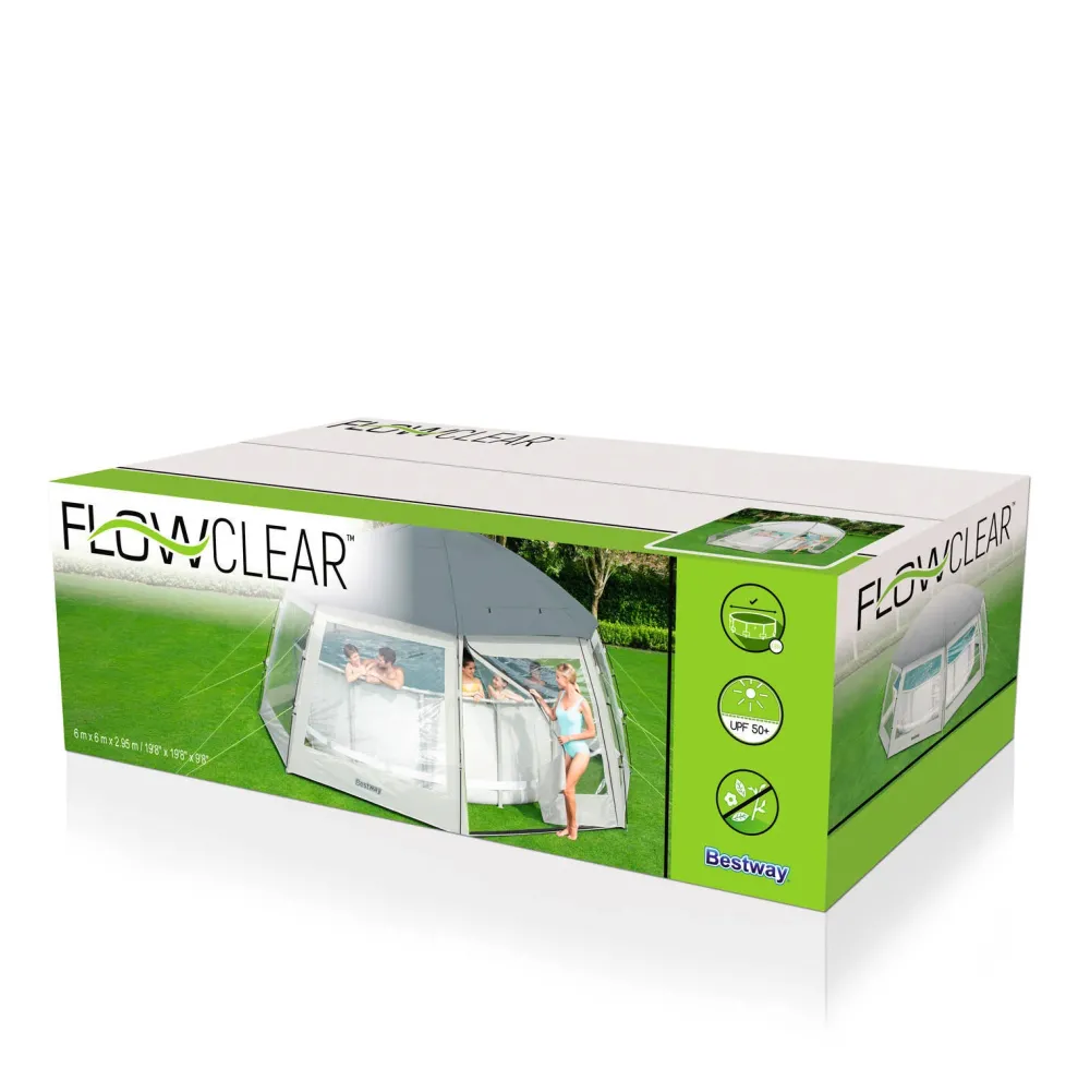 Bestway Flowclear Pool Dome (600X600X295 Cm)