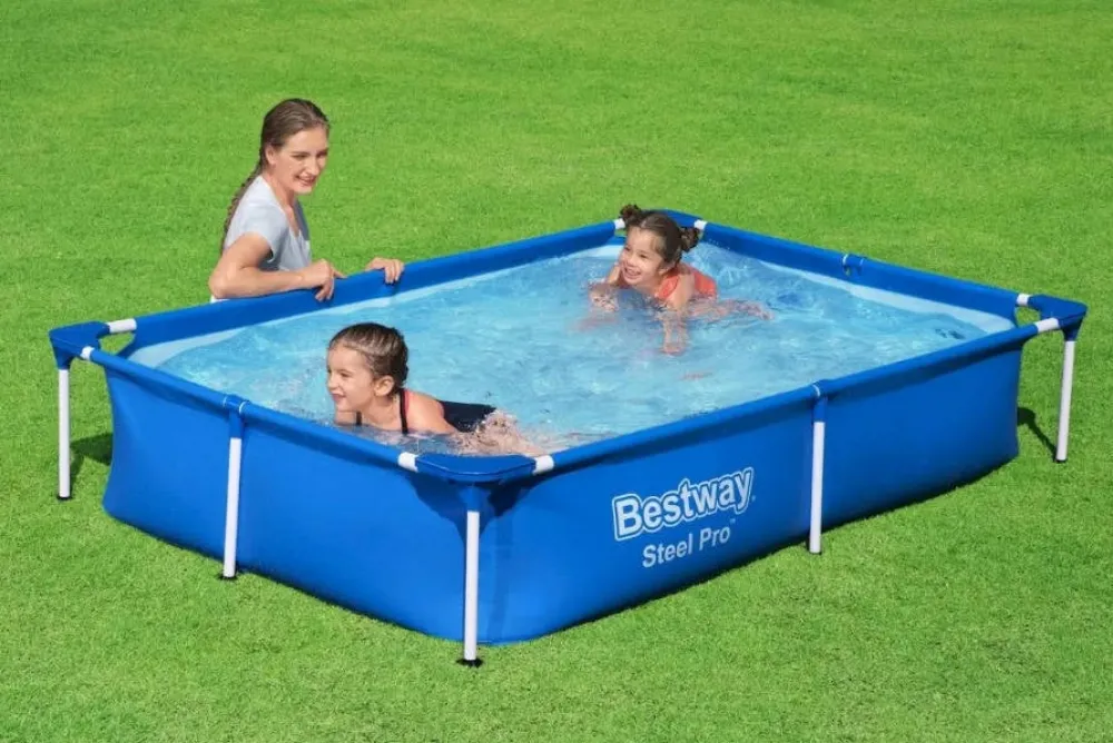 Bestway Steel Pro 56401 Steel Pro Frame Zwembad 221 Cm