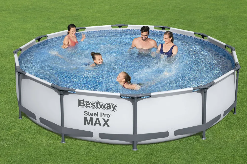Bestway Steel Pro Max 56416 Steel Pro Max Zwembad + Filterpomp 366 Cm
