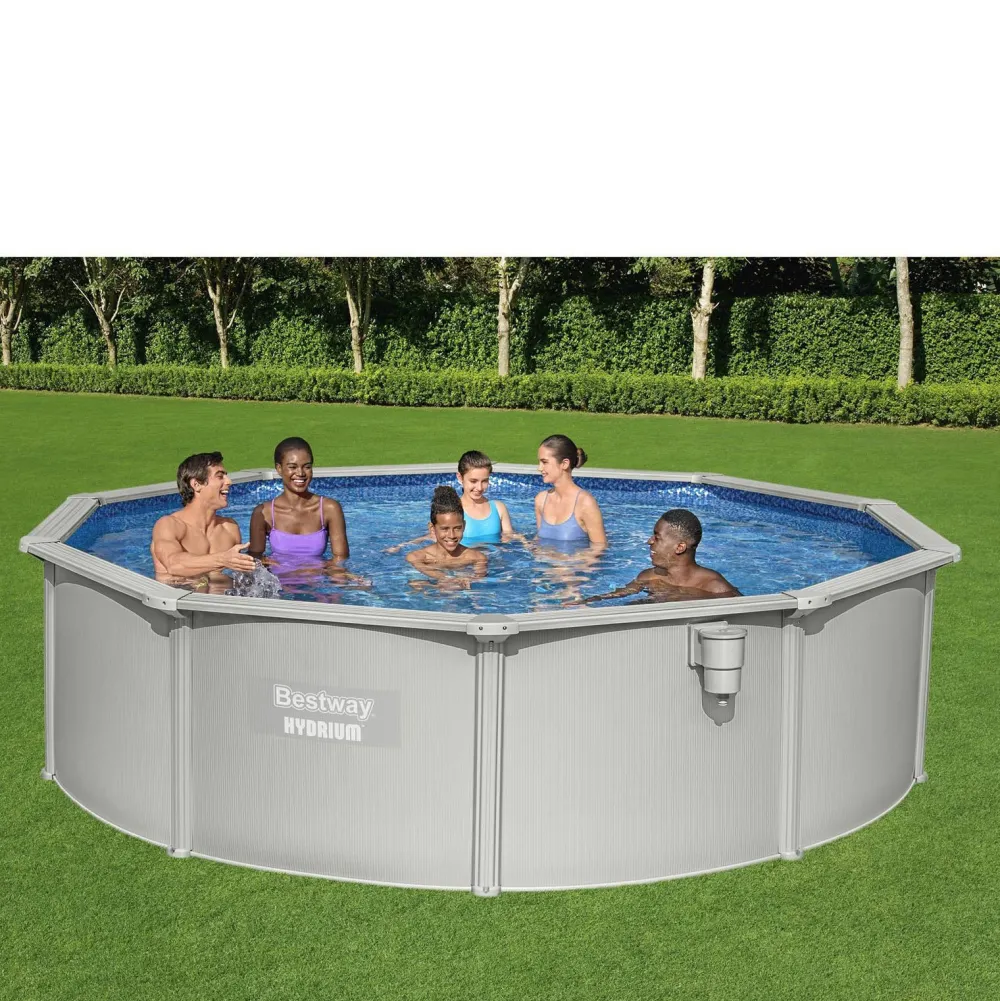 Bestway Zwembad Hydrium Set Inclusief Zandfilter (O460 Cm)