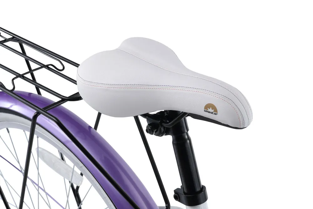 BikeStar Classic Kinderfiets 24 Inch Lila