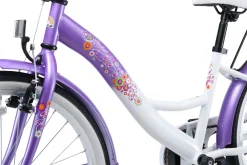 BikeStar Classic Kinderfiets 24 Inch Lila