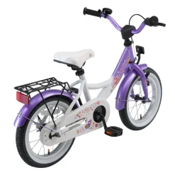 BikeStar Classic Kinderfiets 14 Inch Lila