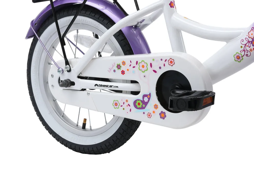 BikeStar Classic Kinderfiets 14 Inch Lila