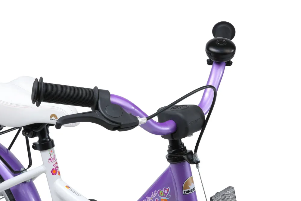 BikeStar Classic Kinderfiets 14 Inch Lila