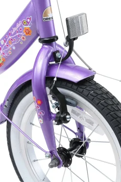 BikeStar Classic Kinderfiets 14 Inch Lila