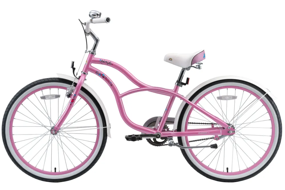 BikeStar Classic Kinderfiets 24 Inch Roze