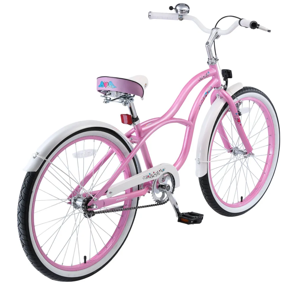 BikeStar Classic Kinderfiets 24 Inch Roze