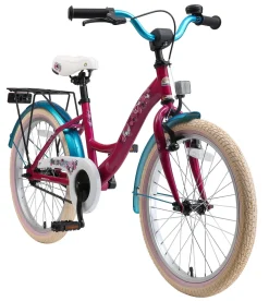 BikeStar Classic Kinderfiets 20 Inch Paars