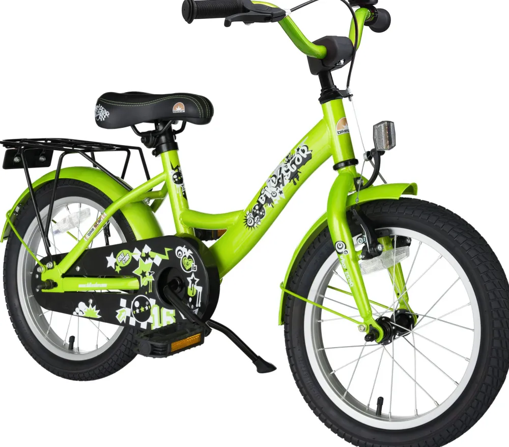 BikeStar Classic Kinderfiets 16 Inch Groen