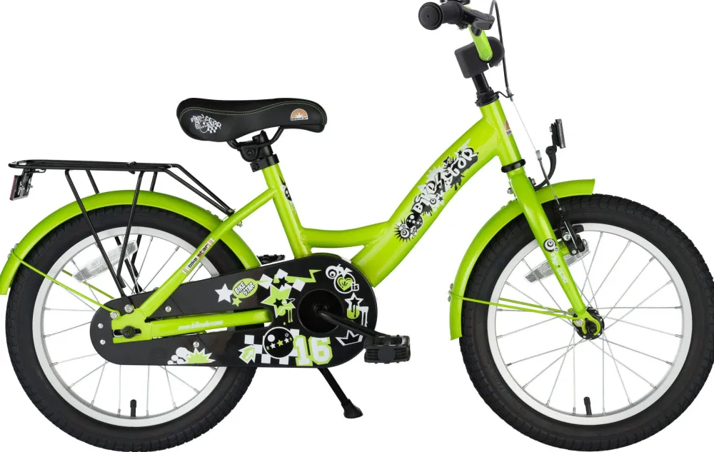 BikeStar Classic Kinderfiets 16 Inch Groen