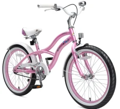 BikeStar Cruiser Kinderfiets 20 Inch Roze