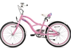 BikeStar Cruiser Kinderfiets 20 Inch Roze