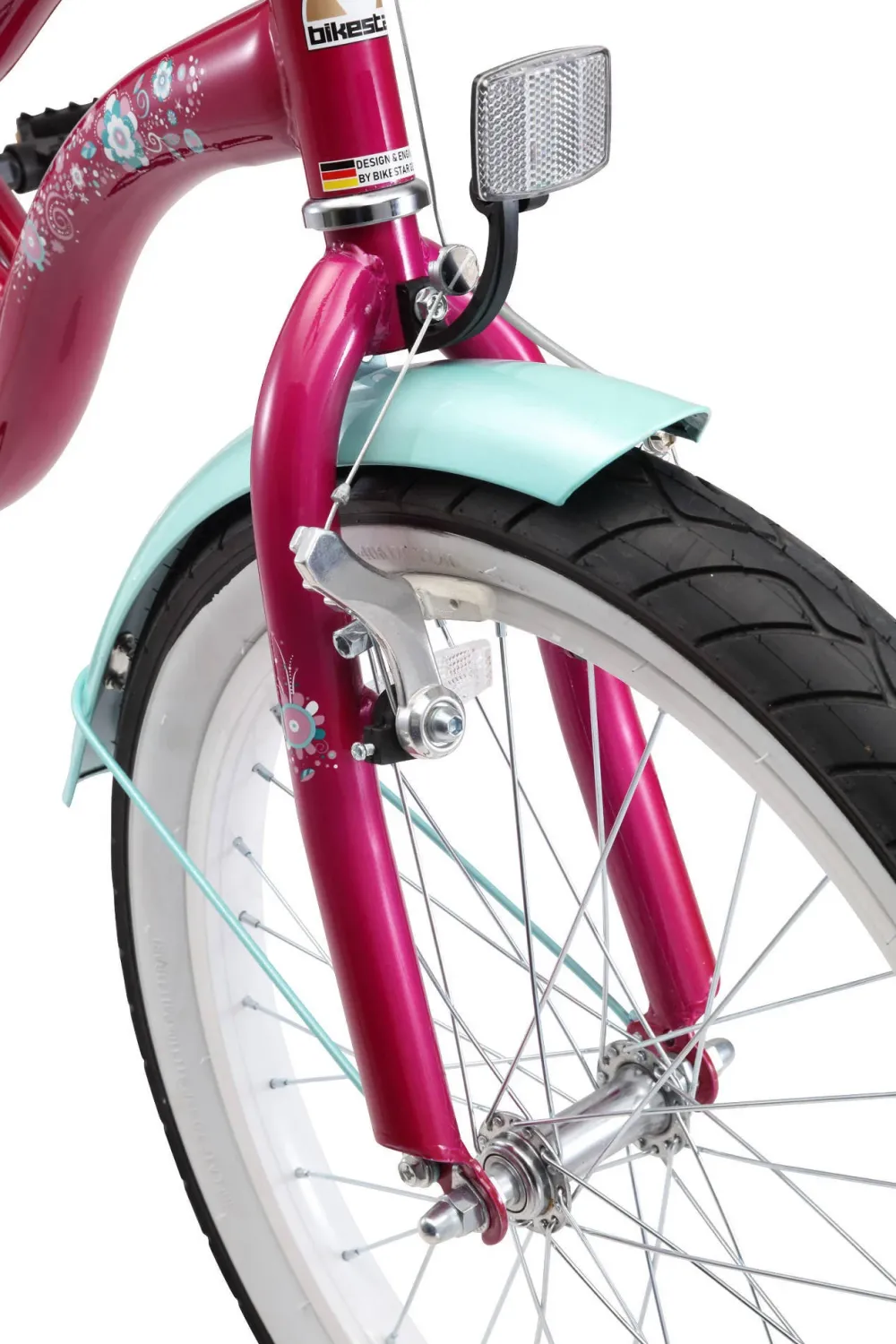 BikeStar Cruiser Kinderfiets 20 Inch Lila