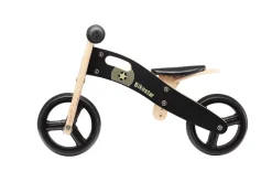 BikeStar Mini Loopfiets 2 In 1, Hout, Zwart