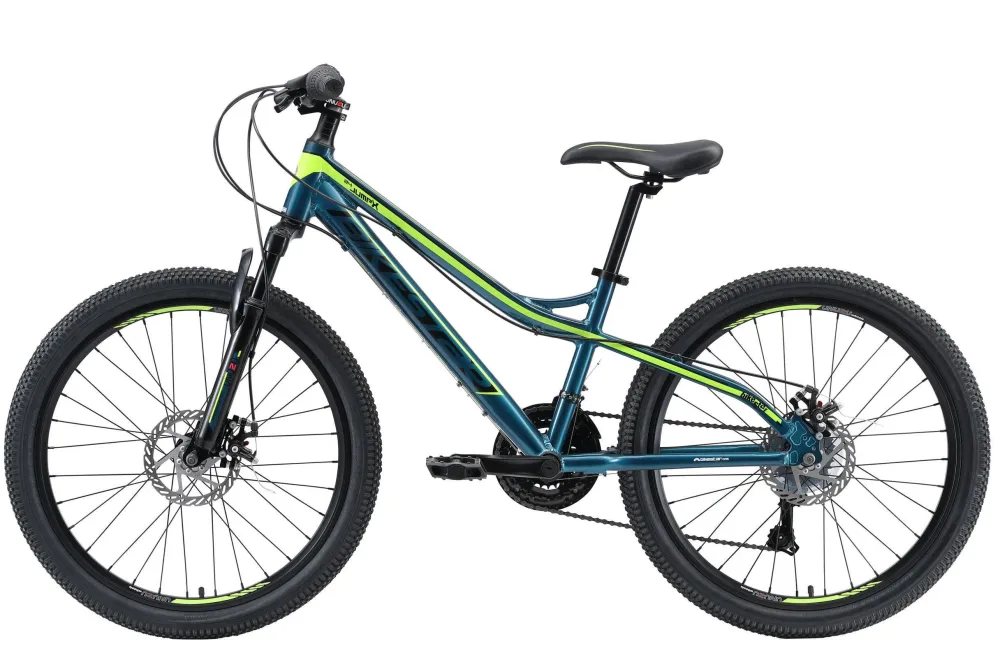 BikeStar Mtb Kinderfiets 24 Inch Blauw