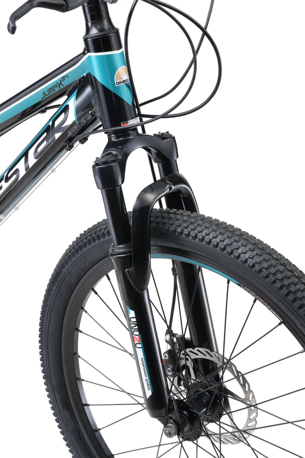 BikeStar Mtb Kinderfiets 24 Inch Zwart