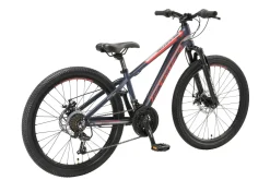 BikeStar Mtb Sport Kinderfiets 24 Inch Blauw