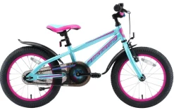 BikeStar Urban Jungle Kinderfiets 16 Inch Paars /Turquoise