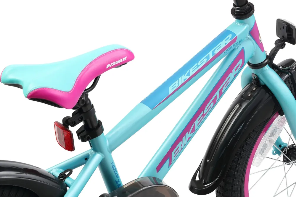 BikeStar Urban Jungle Kinderfiets 16 Inch Paars /Turquoise