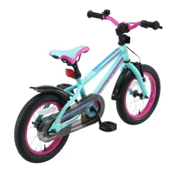 BikeStar Urban Jungle Kinderfiets 14 Inch Turquoise