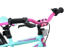 BikeStar Urban Jungle Kinderfiets 14 Inch Turquoise