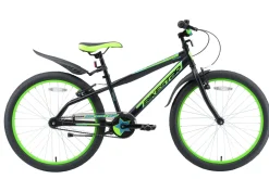 BikeStar Urban Jungle Kinderfiets 24 Inch Zwart