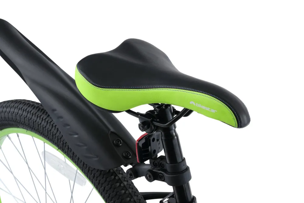 BikeStar Urban Jungle Kinderfiets 24 Inch Zwart