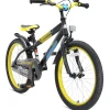 BikeStar Urban Jungle Kinderfiets 20 Inch Zwart