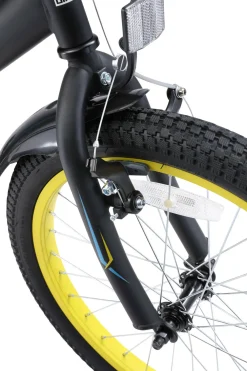 BikeStar Urban Jungle Kinderfiets 20 Inch Zwart