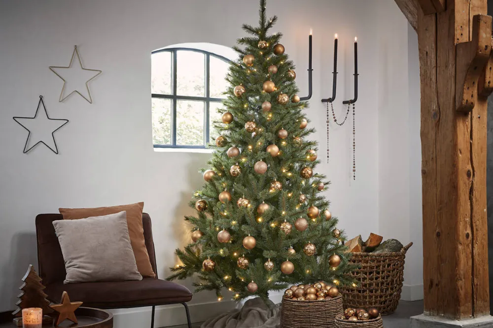 Online Black Box Trees Kerstboom Toronto (H155 X O102 Cm)