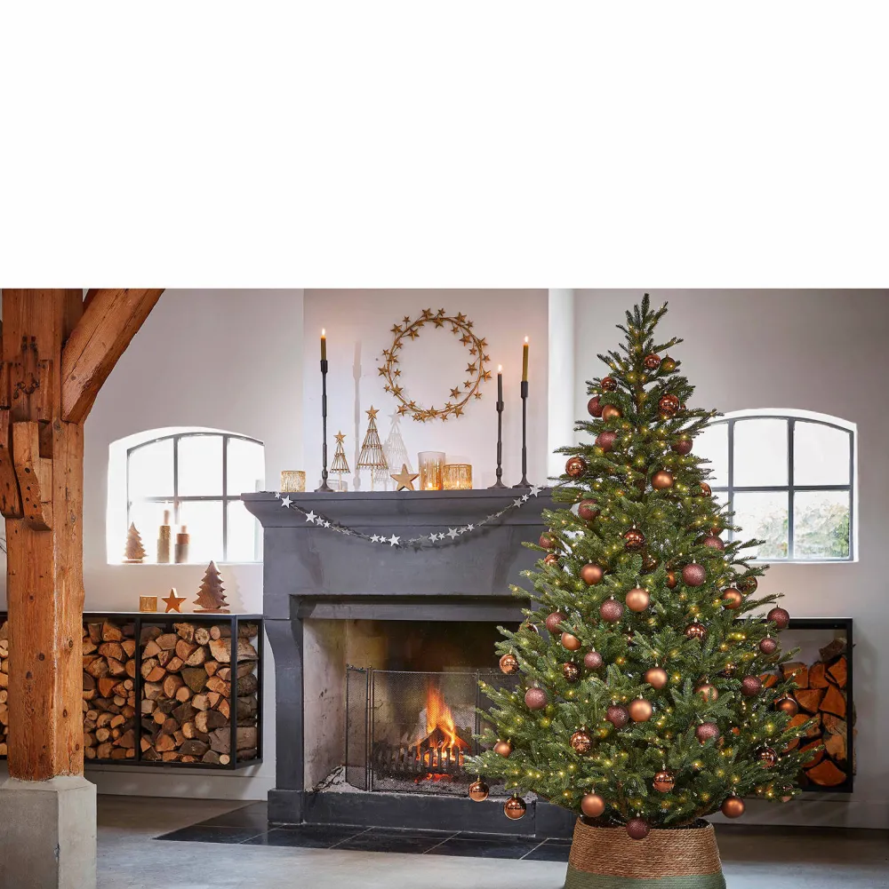 Outlet Black Box Trees Verlichte Kerstboom Frasier (H185 X O124 Cm)