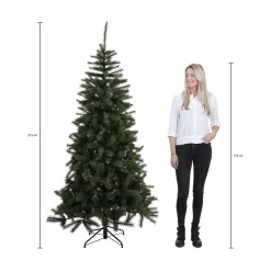 Online Black Box Trees Verlichte Kerstboom Brampton (H215Xo142 Cm)