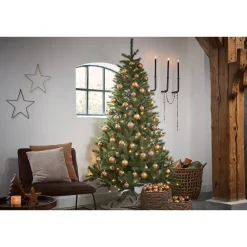 Online Black Box Trees Verlichte Kerstboom Toronto (H155Xo102 Cm)
